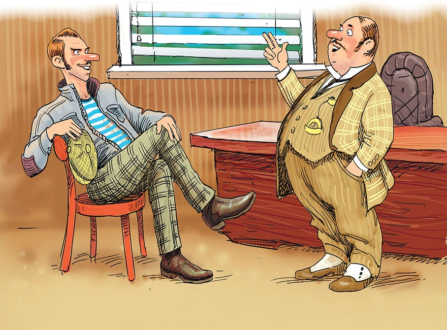 Иллюстрация к книге — Фрёкен Сталь, разбойники и паровоз [i_022.webp]