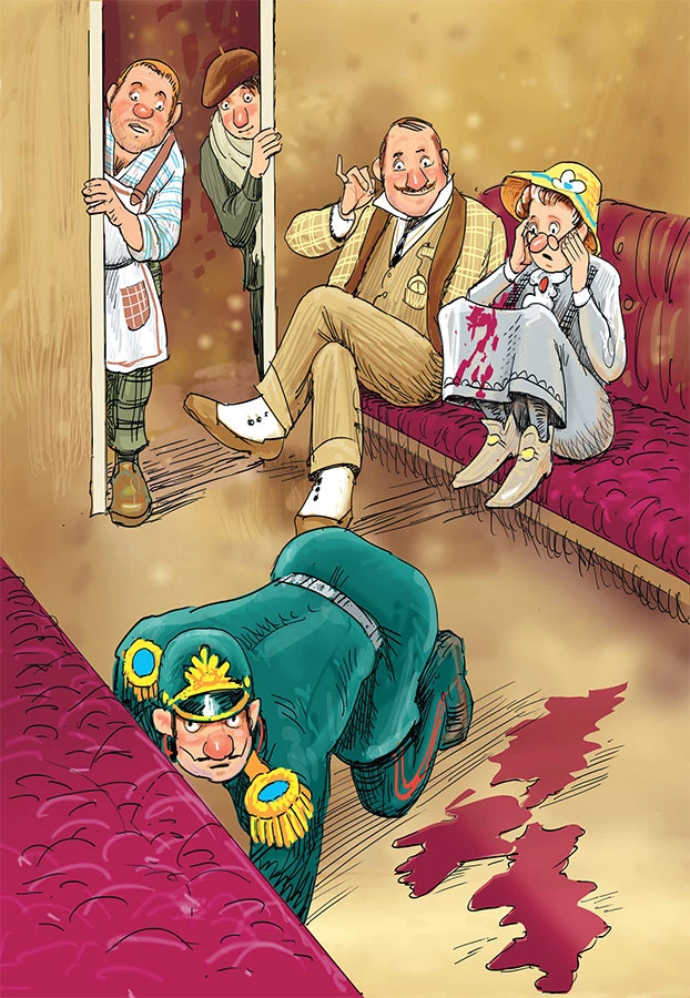 Иллюстрация к книге — Фрёкен Сталь, разбойники и паровоз [i_033.webp]