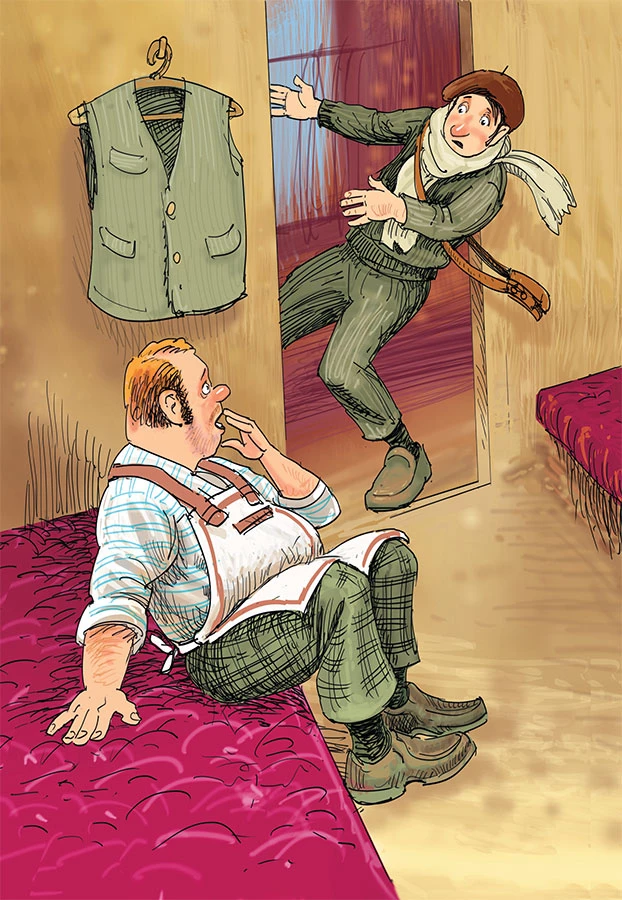 Иллюстрация к книге — Фрёкен Сталь, разбойники и паровоз [i_046.webp]