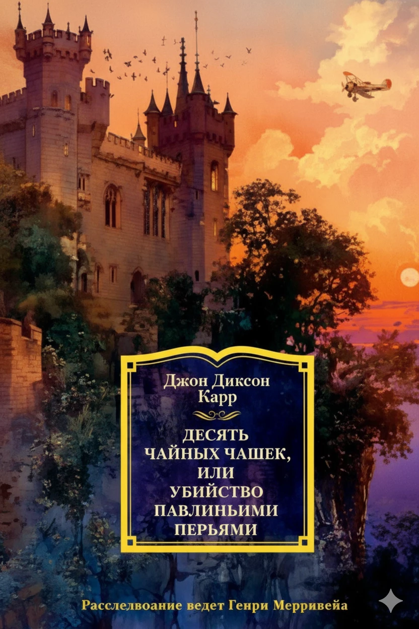 Книга Десять чайных чашек, или Убийство павлиньими перьями