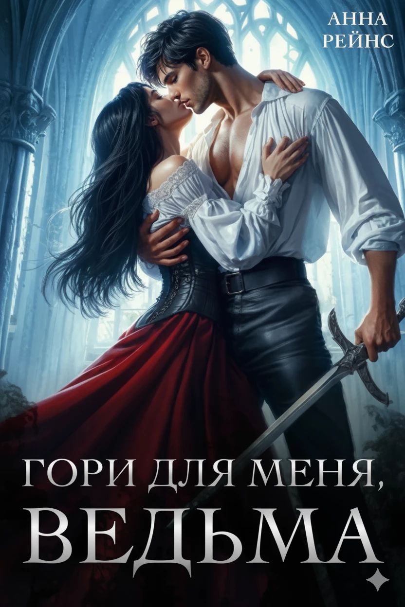 Книга Гори для меня, ведьма