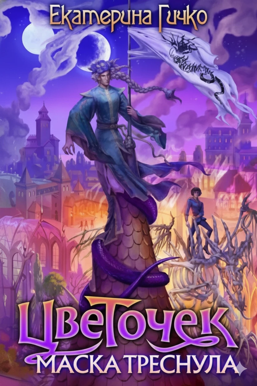 Книга Цветочек. Маска треснула. Том 2