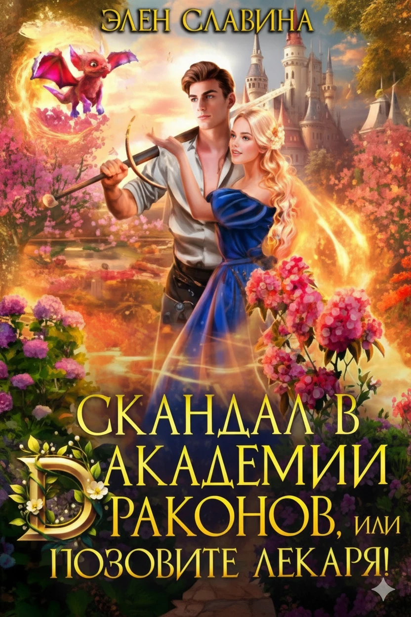Книга Скандал в академии драконов, или позовите лекаря!