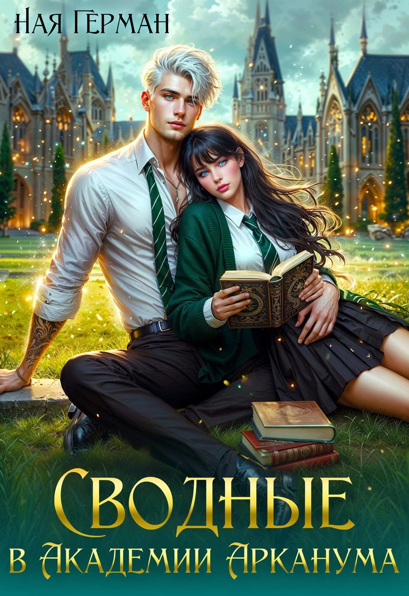 Книга Сводные в академии Арканума