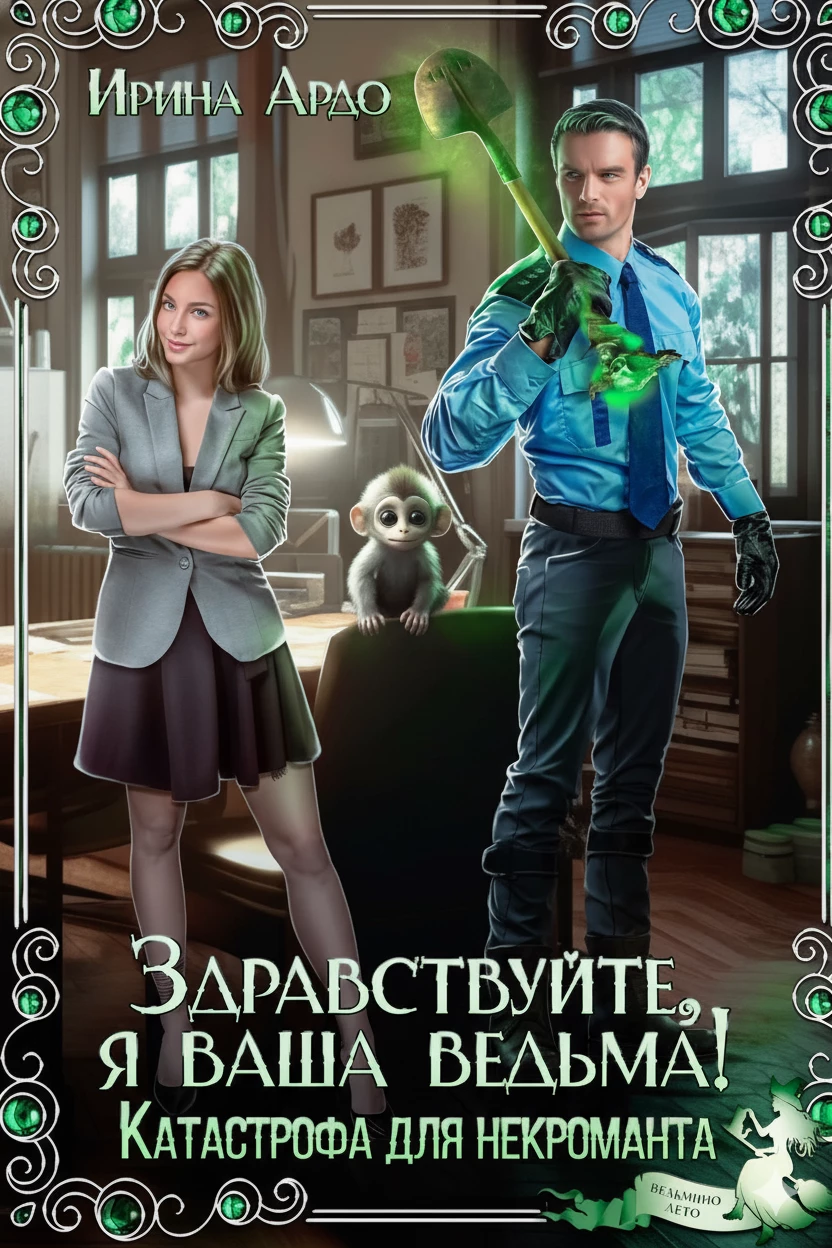 Книга Здравствуйте, я Ваша ведьма! Катастрофа для некроманта