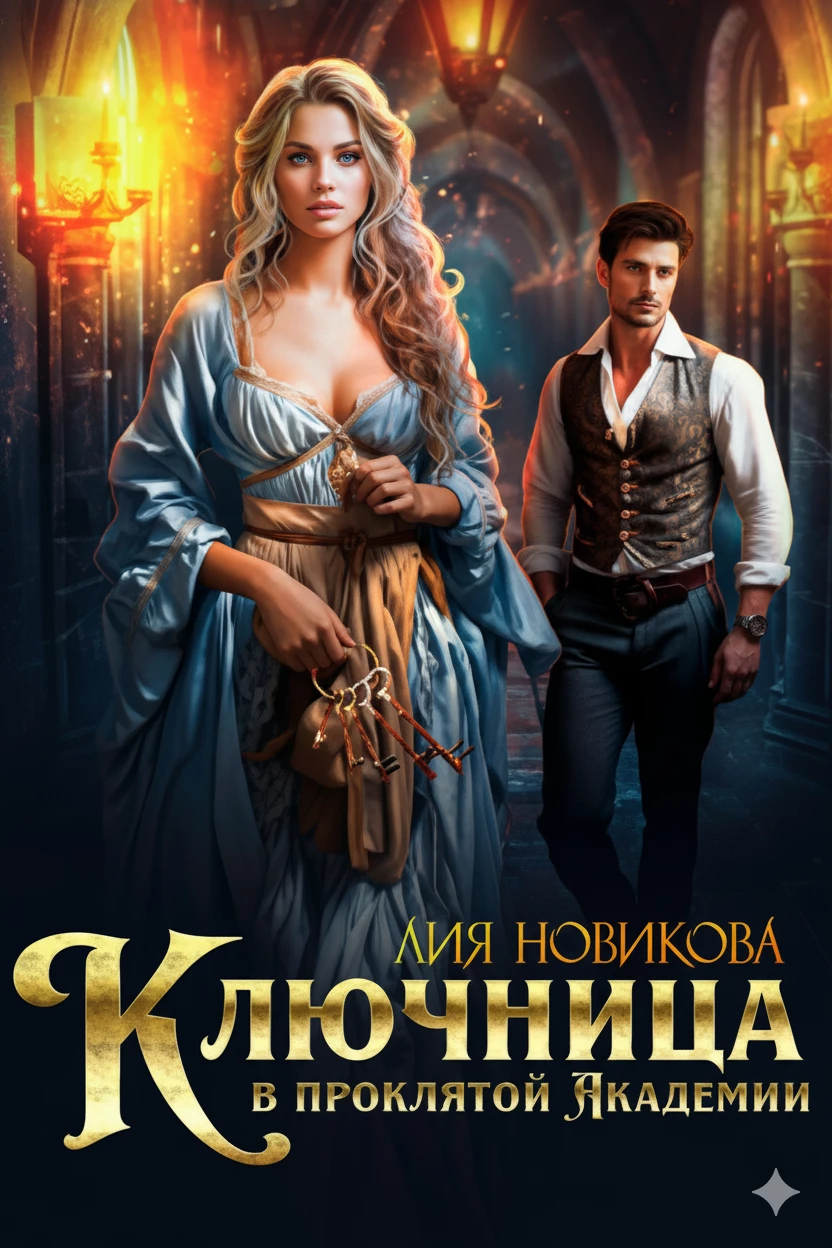Книга Ключница в проклятой Академии