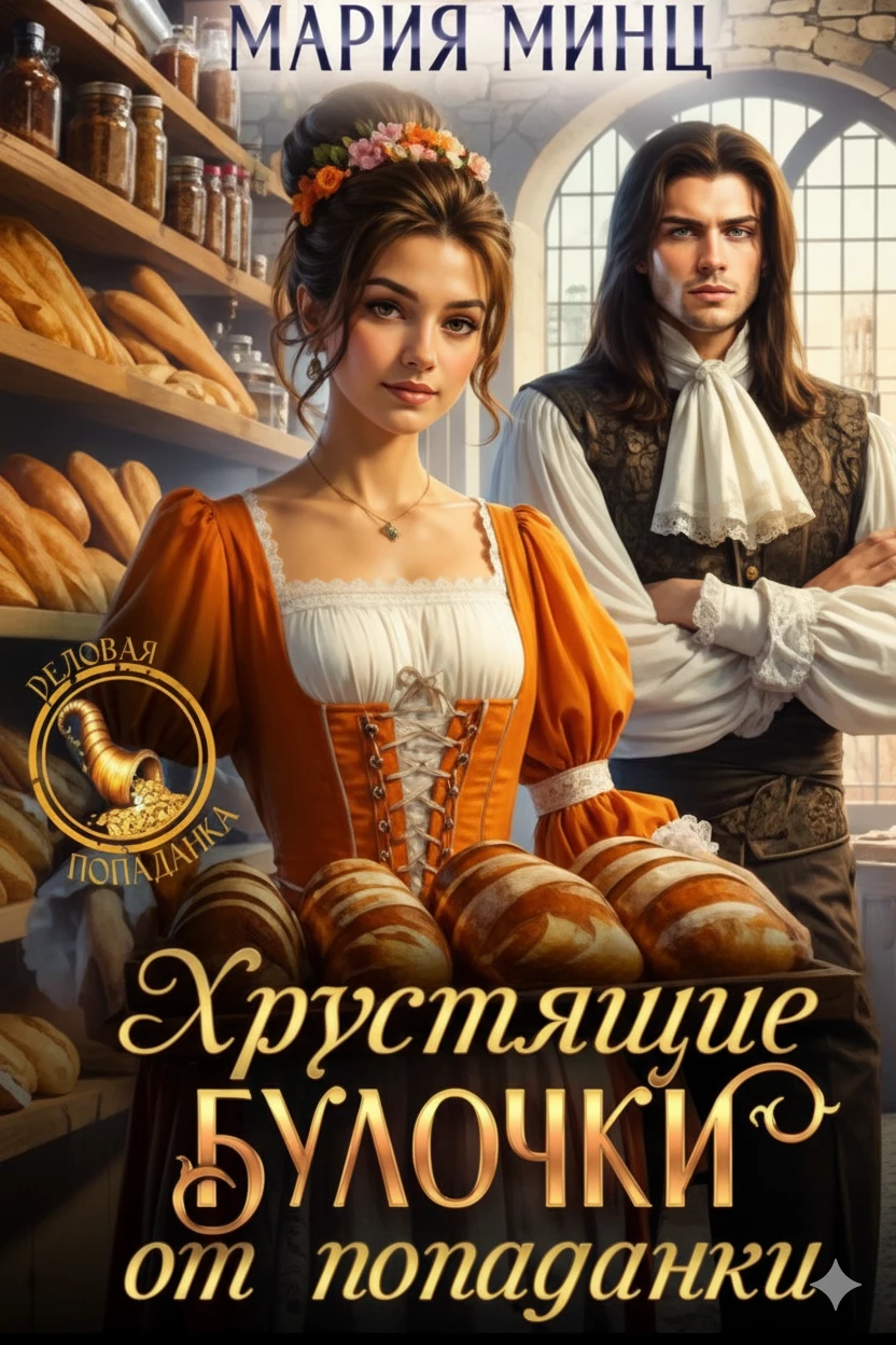 Книга Хрустящие булочки от попаданки