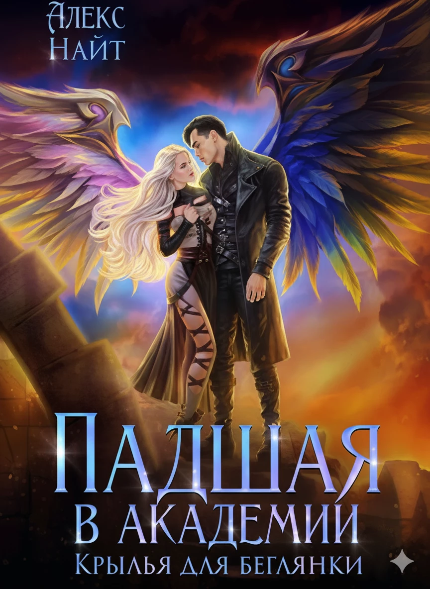 Книга Падшая в академии. Крылья для беглянки