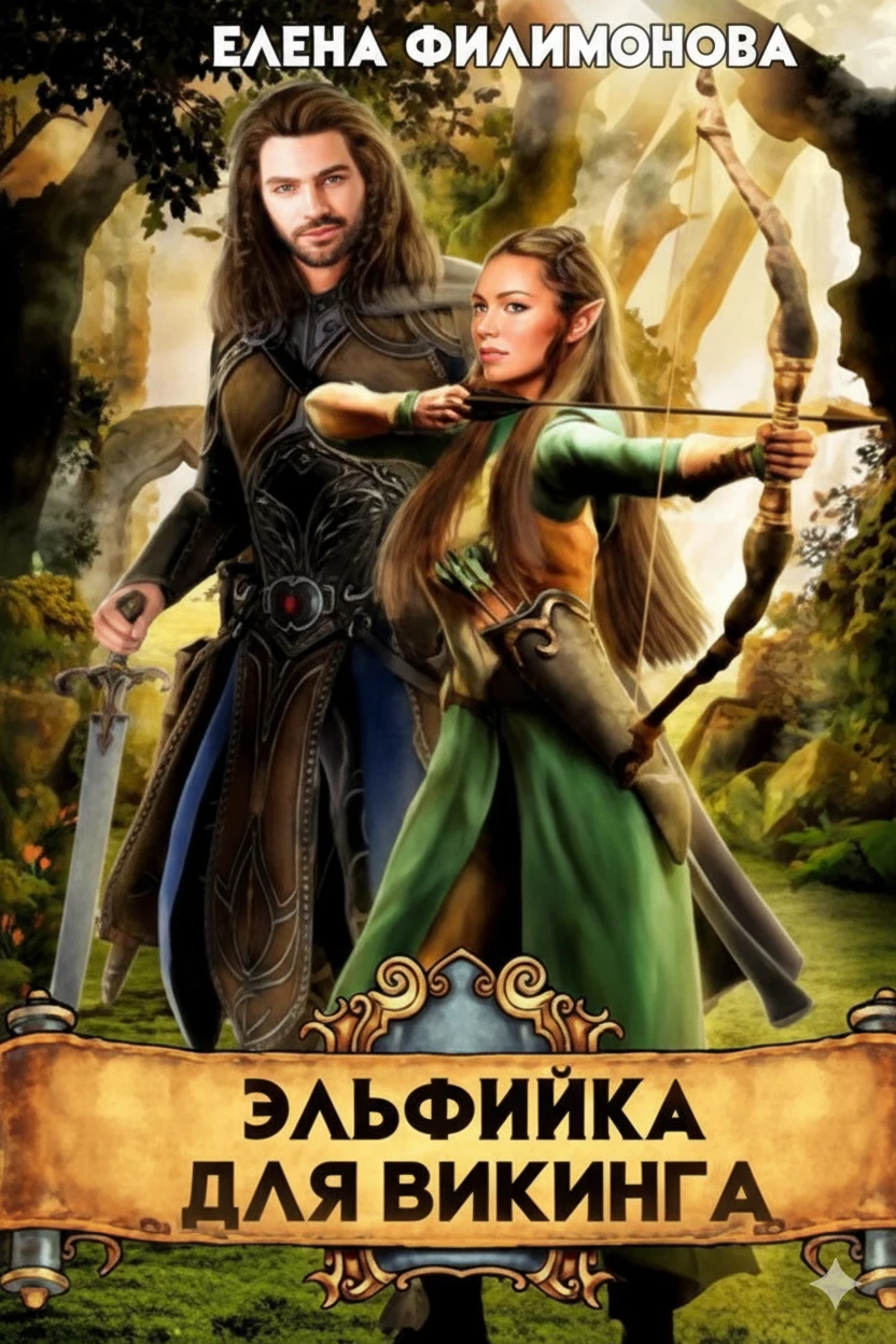 Книга Эльфийка для викинга