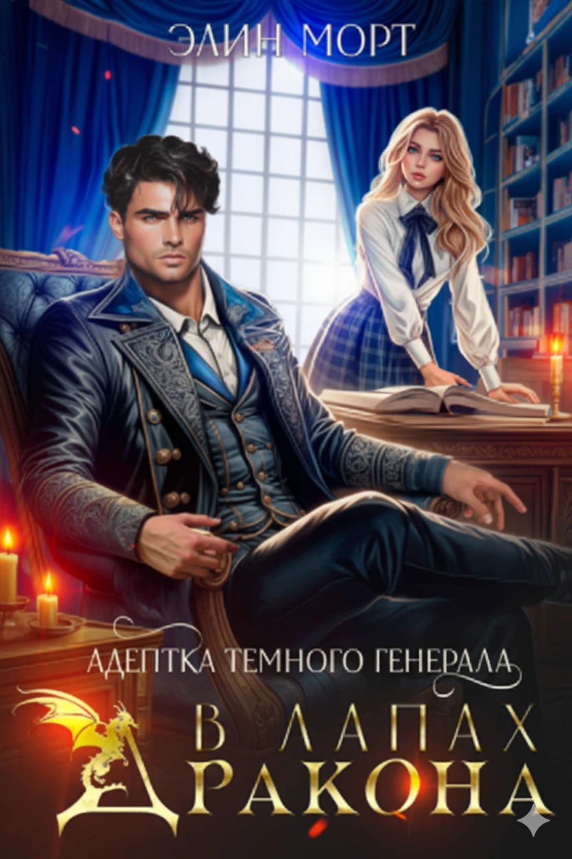 Книга Адептка темного генерала. В лапах дракона