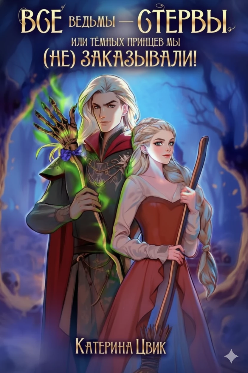 Книга Все ведьмы — стервы, или Темных принцев мы (не) заказывали