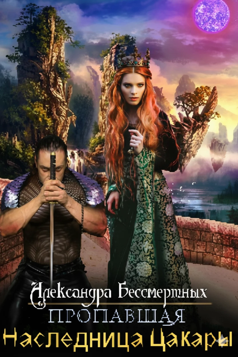 Книга Пропавшая наследница Цакары