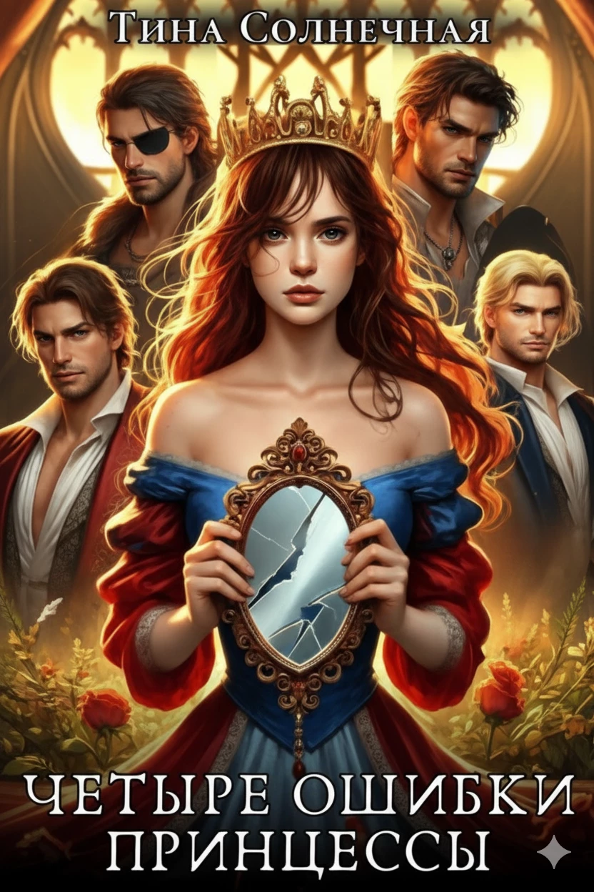 Книга Четыре Ошибки Принцессы