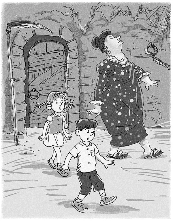 Иллюстрация к книге — Кот Страус и пещера страха [i_015.webp]