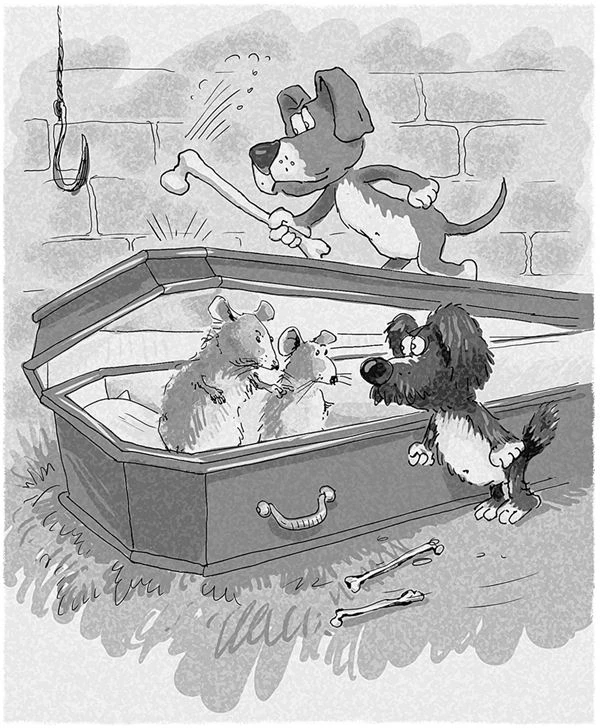 Иллюстрация к книге — Кот Страус и пещера страха [i_018.webp]