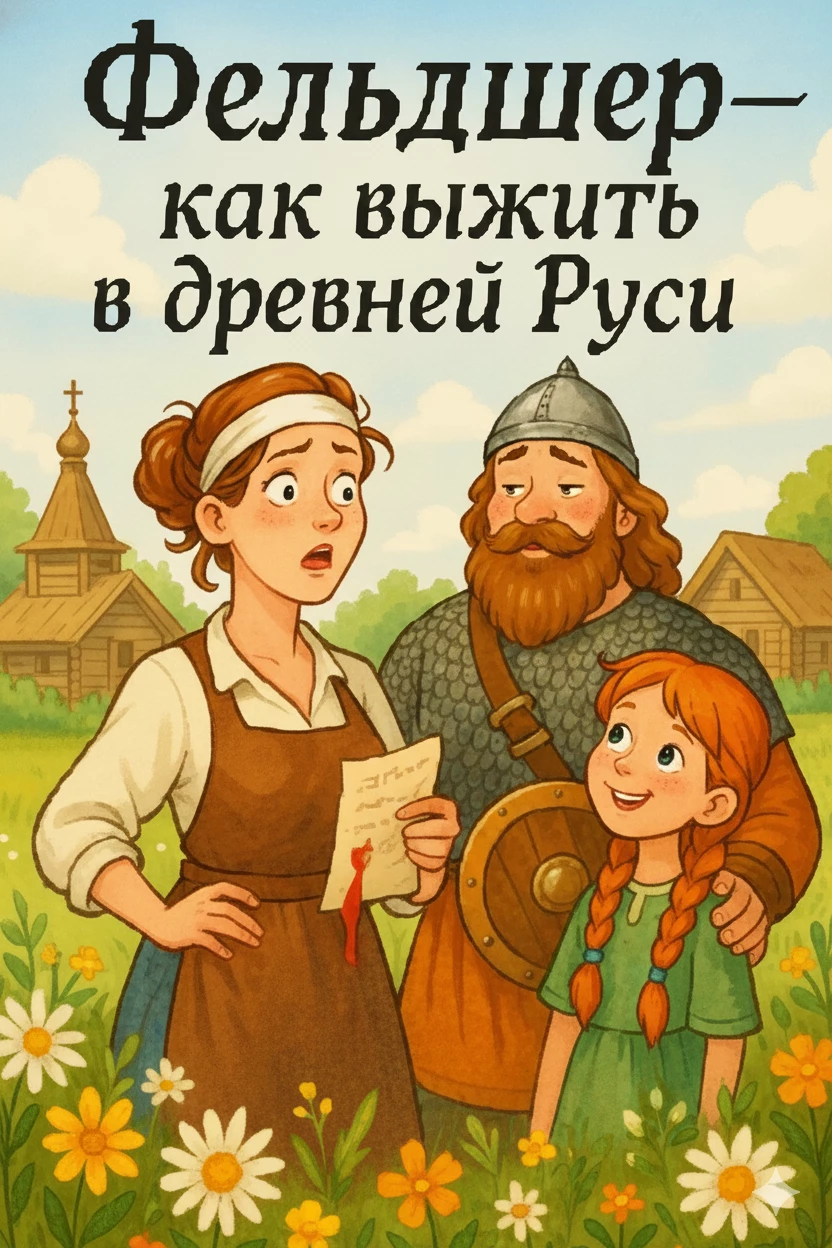 Книга Фельдшер-как выжить в древней Руси