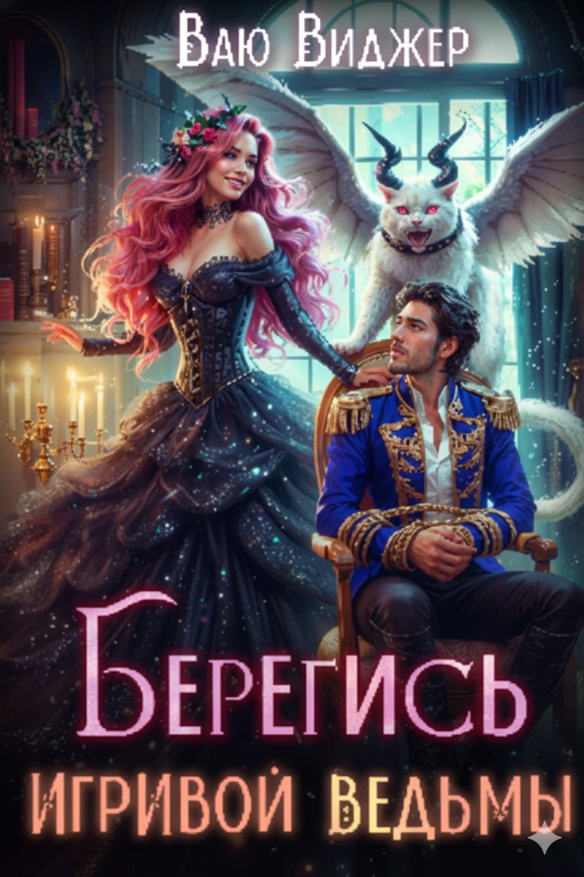 Книга Берегись игривой ведьмы или полная попаданка!