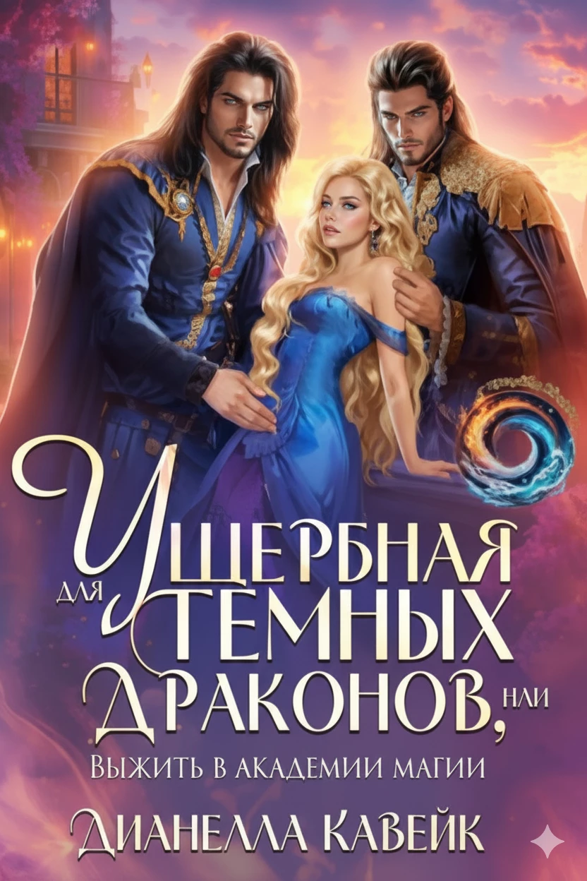 Книга Ущербная для Темных Драконов, или выжить в Академии Магии