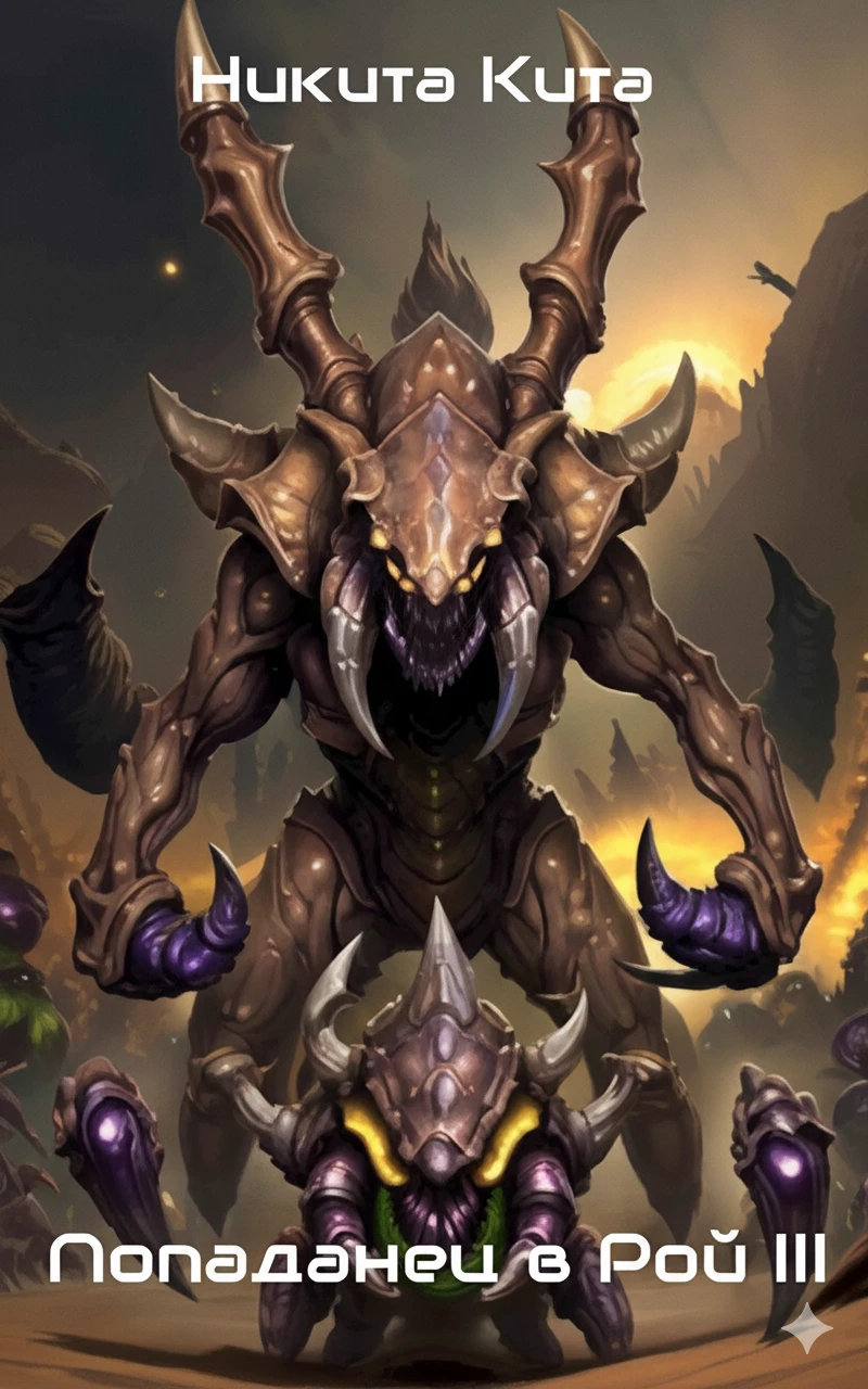 Книга Попаданец в тело матери роя пожирателей вселенной. Том lll