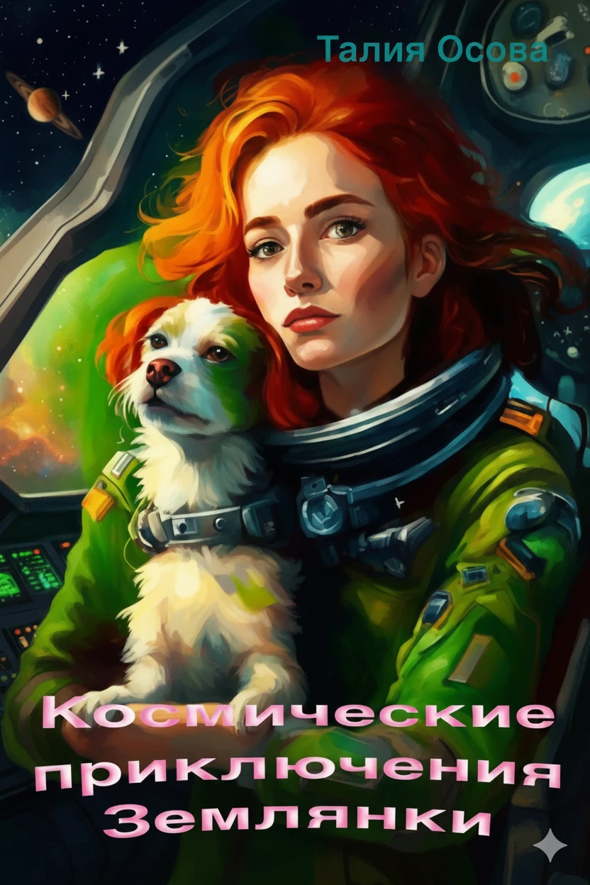 Книга Космические приключения Землянки