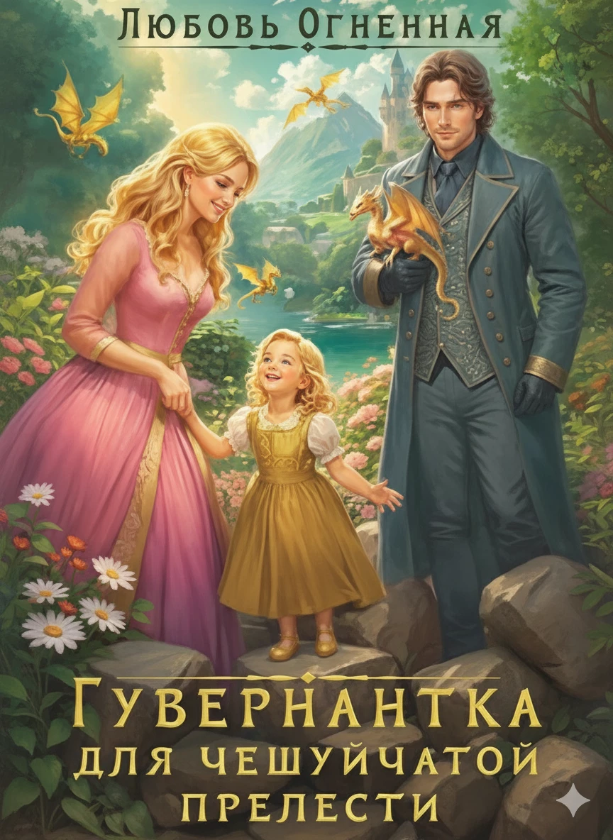 Книга Гувернантка для чешуйчатой прелести. Переполох в драконьем поместье