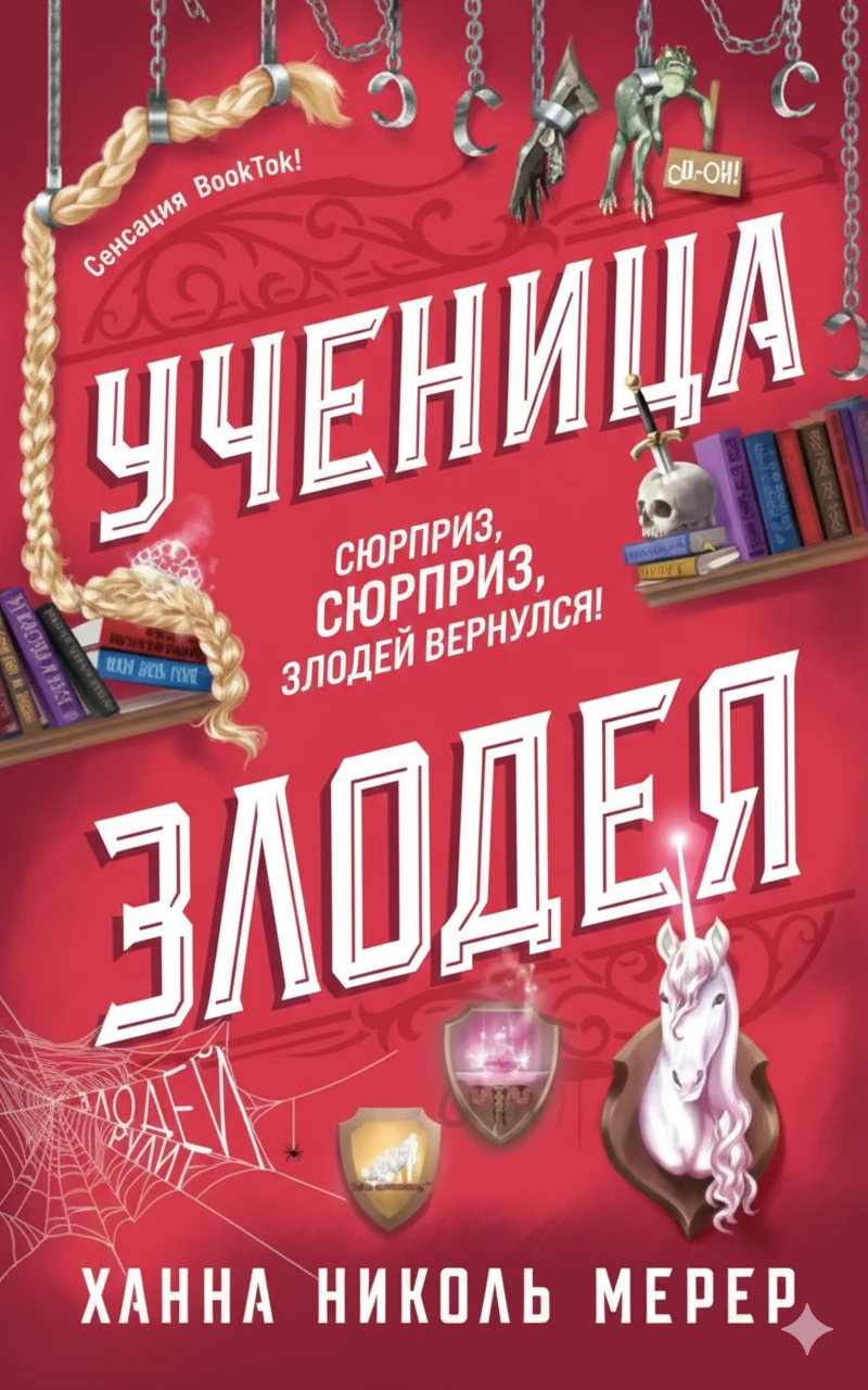 Книга Ученица Злодея