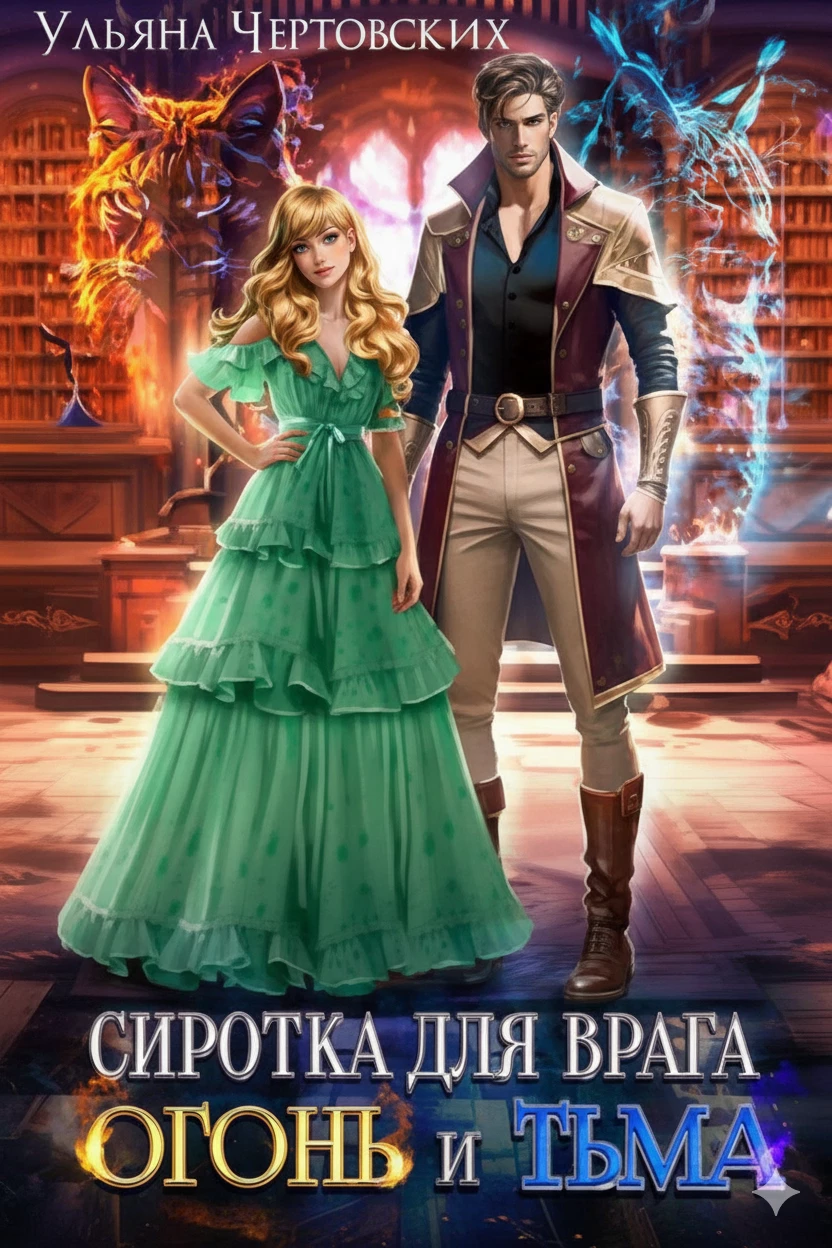 Книга Сиротка для врага. Огонь и Тьма