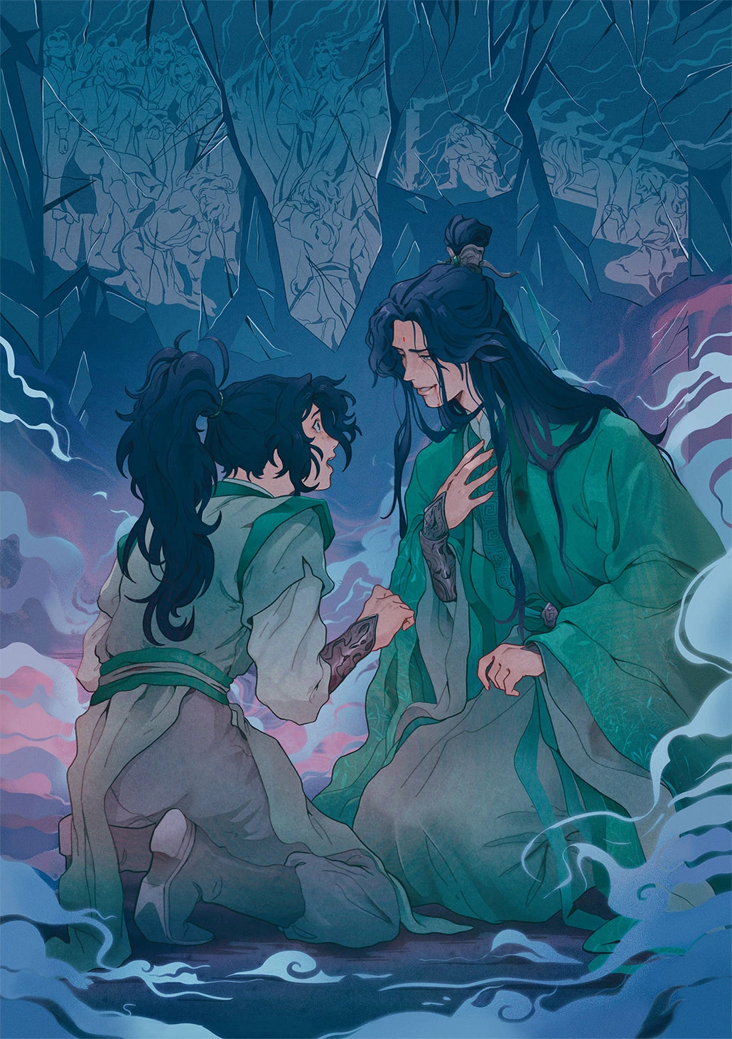 Иллюстрация к книге — Система «Спаси-Себя-Сам» для Главного Злодея. Том 1 [book-illustration-11.webp]