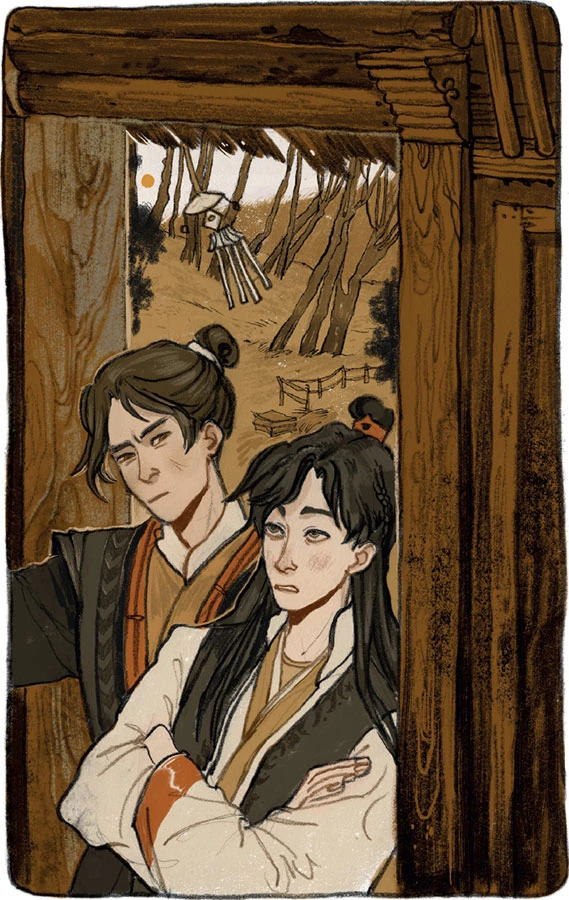 Иллюстрация к книге — Благословение небожителей. Том 1 [book-illustration-5.webp]