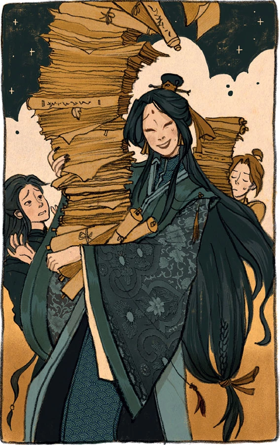 Иллюстрация к книге — Благословение небожителей. Том 1 [book-illustration-8.webp]