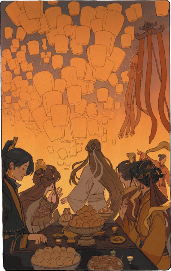 Иллюстрация к книге — Благословение небожителей. Том 3 [book-illustration-1.webp]