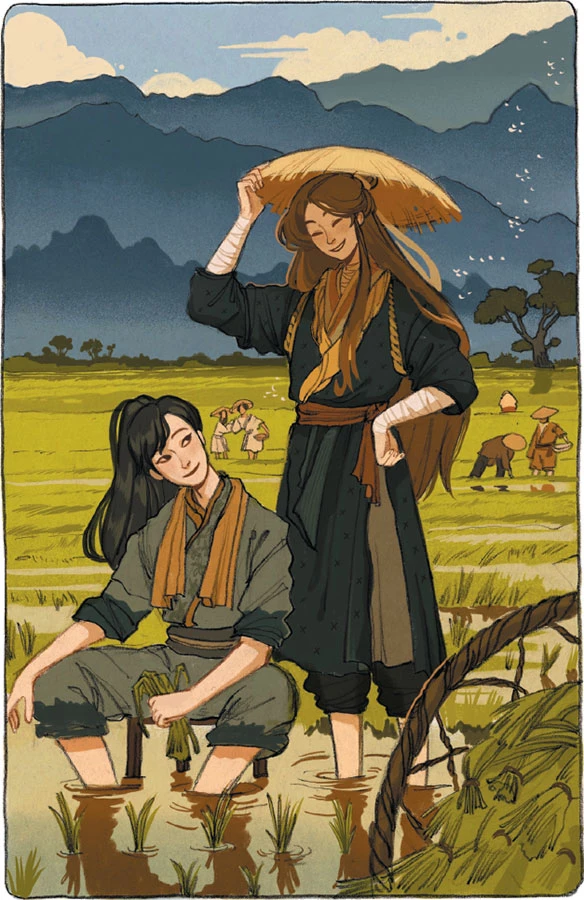 Иллюстрация к книге — Благословение небожителей. Том 3 [book-illustration-6.webp]