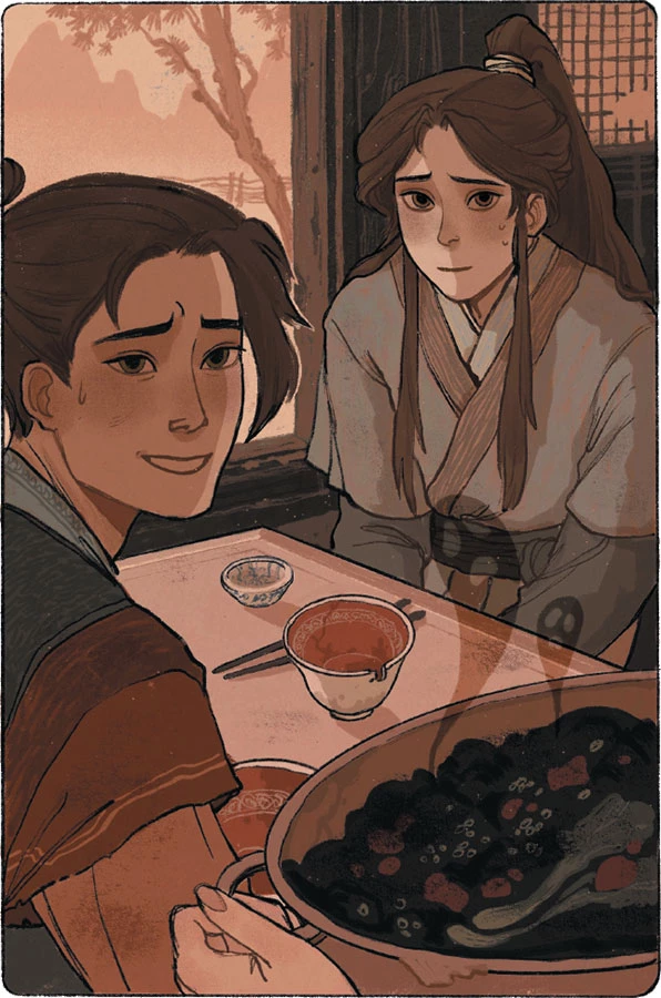 Иллюстрация к книге — Благословение небожителей. Том 5 [book-illustration-4.webp]