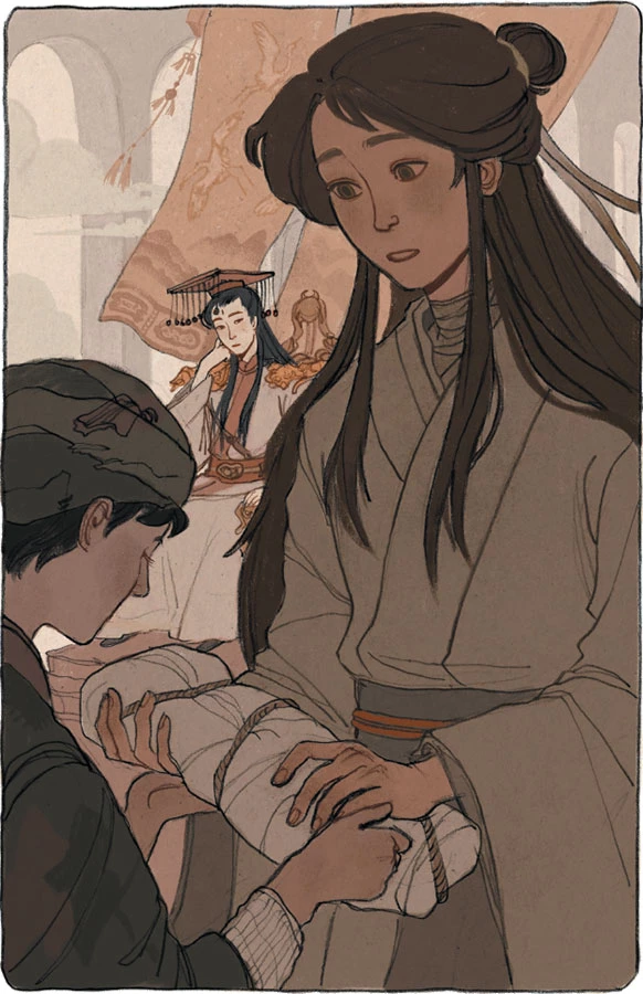 Иллюстрация к книге — Благословение небожителей. Том 6 [book-illustration-2.webp]