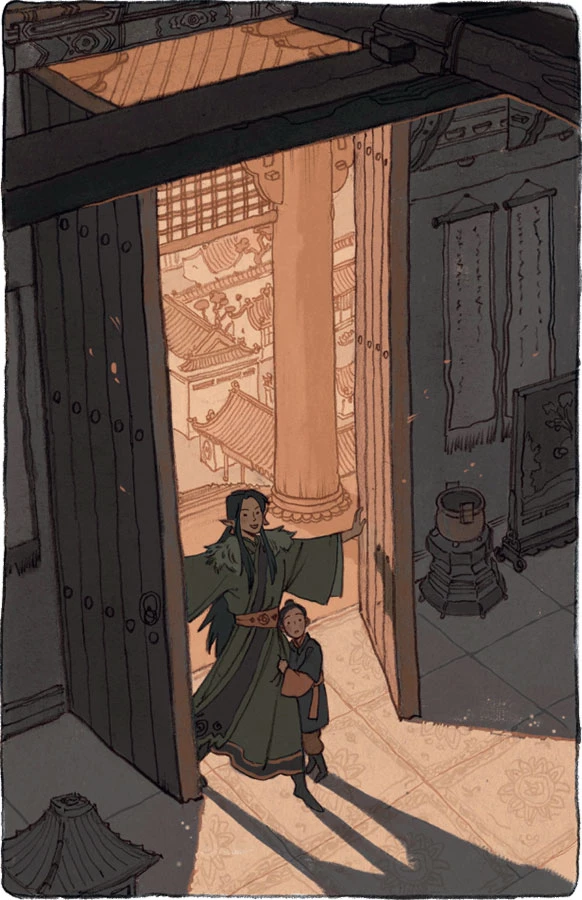 Иллюстрация к книге — Благословение небожителей. Том 6 [book-illustration-3.webp]