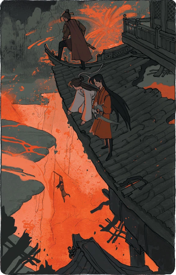 Иллюстрация к книге — Благословение небожителей. Том 6 [book-illustration-5.webp]