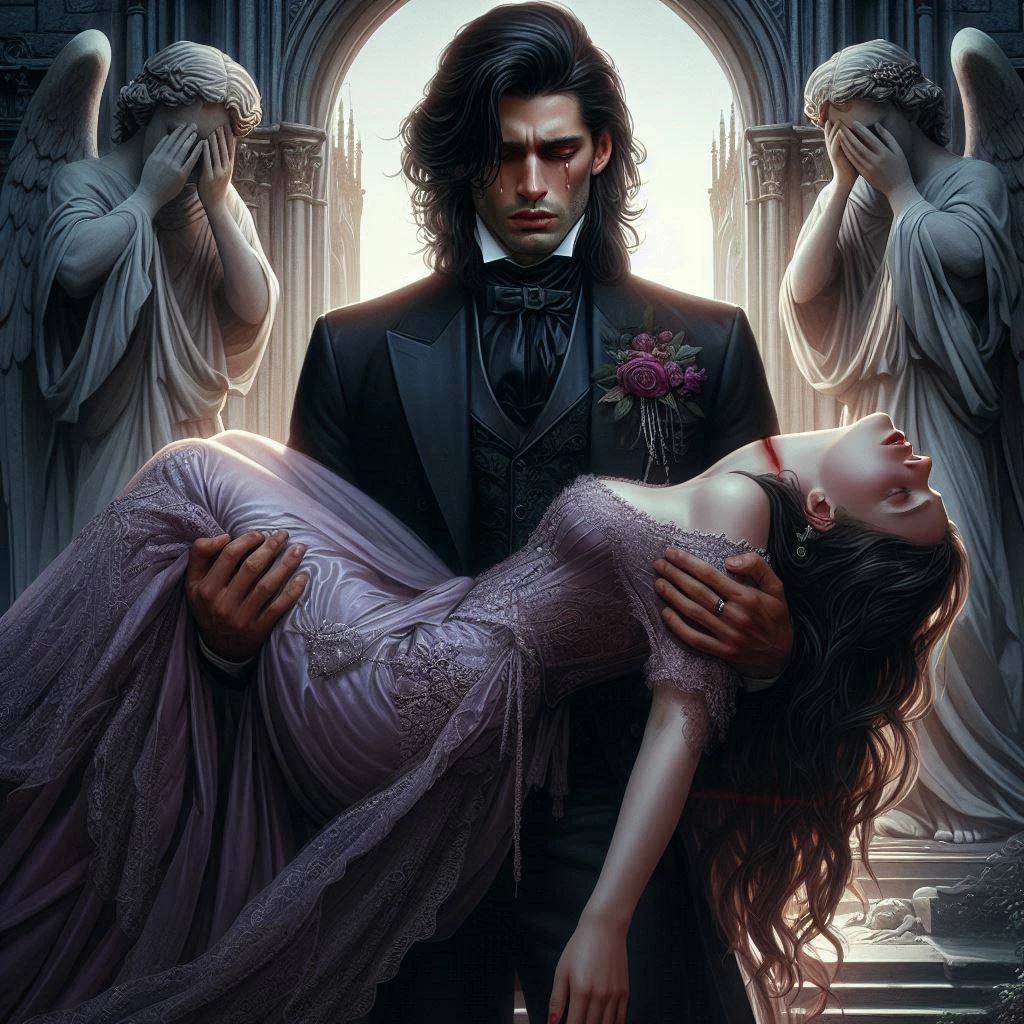 Иллюстрация к книге — Моя Фиалковая Ведьма [book-illustration-1.webp]