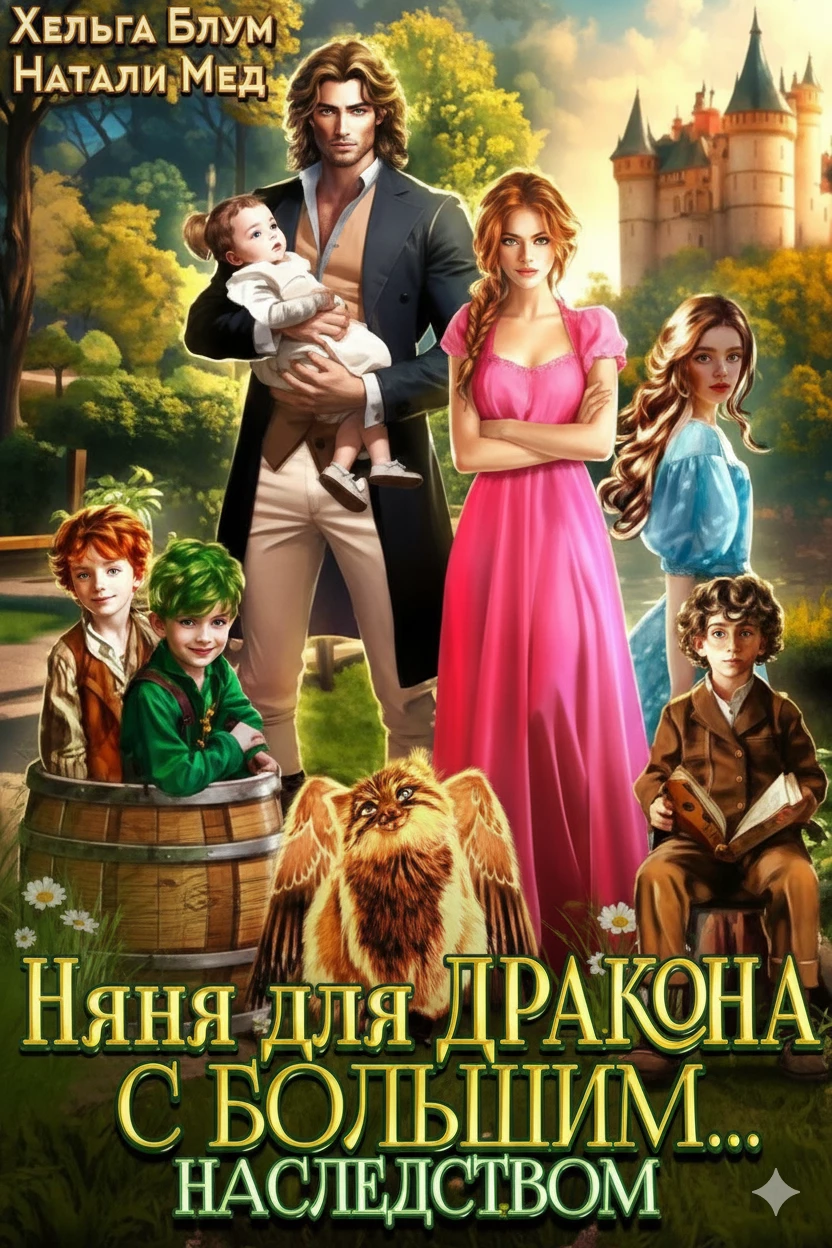 Книга Няня для дракона с большим… наследством