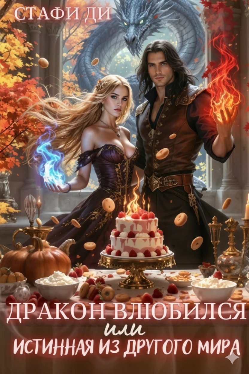 Книга Дракон влюбился или истинная из другого мира