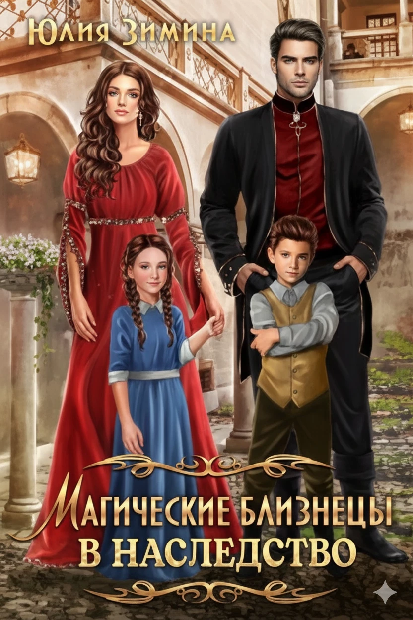 Книга Магические близнецы в наследство