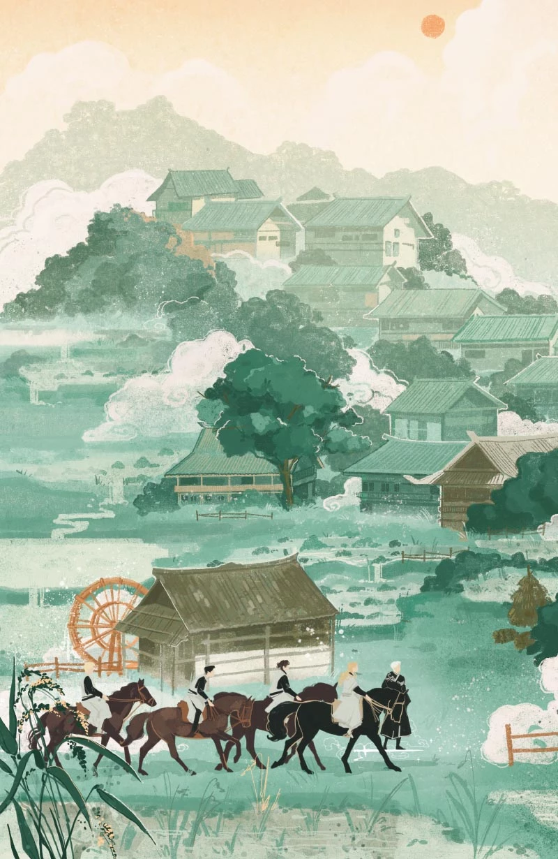 Иллюстрация к книге — Янтарь рассеивает тьму [book-illustration-16.webp]