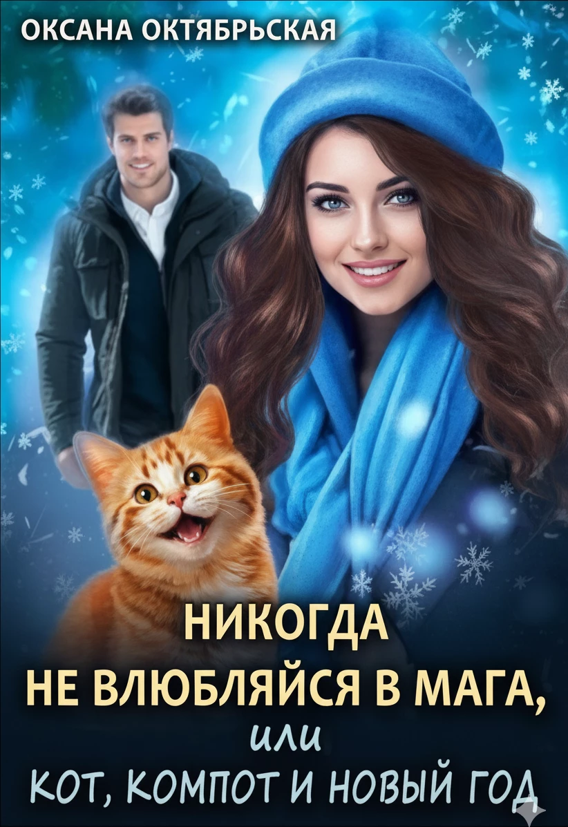 Книга Никогда не влюбляйся в мага, или Кот, компот и Новый год