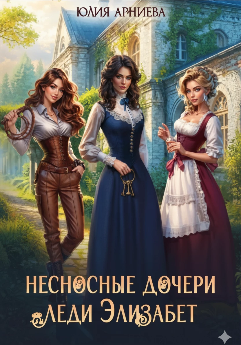 Книга Несносные дочери леди Элизабет