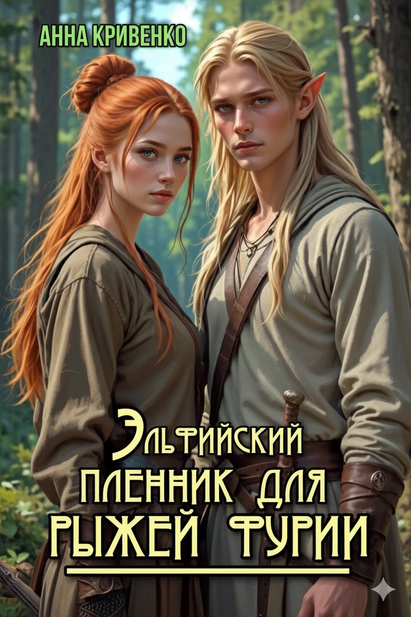 Книга Эльфийский пленник для рыжей фурии