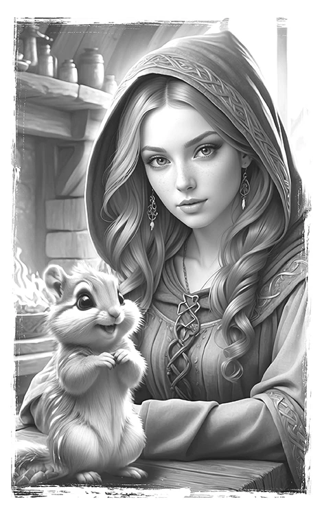 Иллюстрация к книге — Ну ты и ведьма! [book-illustration-2.webp]