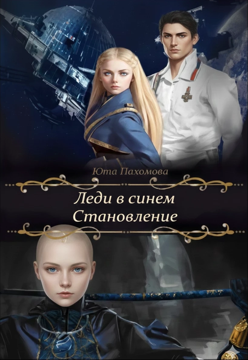 Книга Леди в синем. Становление