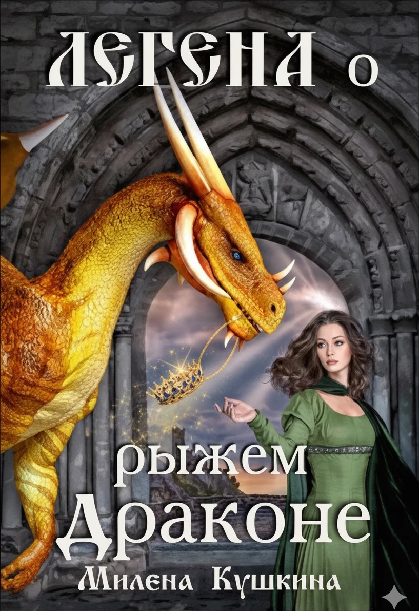 Книга Легенда о рыжем драконе