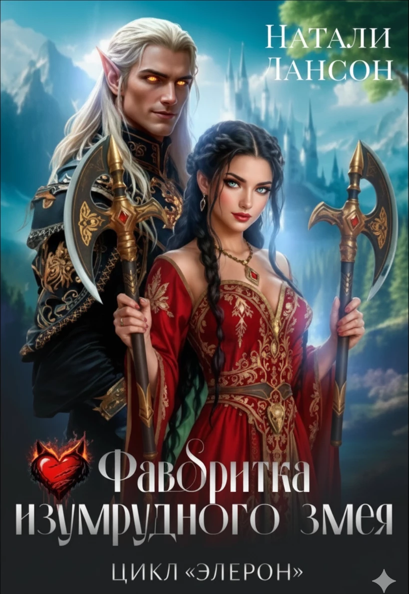 Книга Фаворитка изумрудного змея