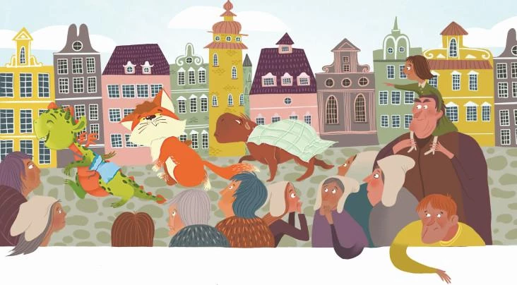 Иллюстрация к книге — Приключения дракона и кота. Большое путешествие [i_055.webp]