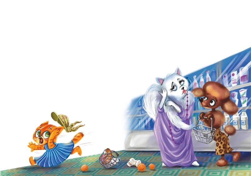 Иллюстрация к книге — Кот Мурмяу: детектив-неудачник. Съедобное преступление в городе псов [i_022.webp]